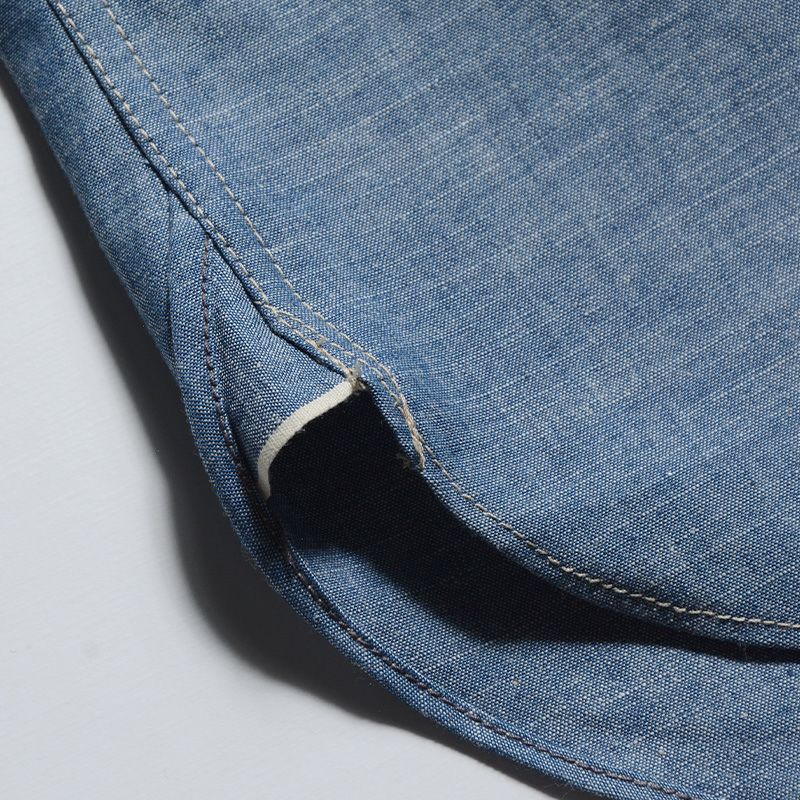 DELUXEWARE（デラックスウエア） 7623 56 INDIGO CHAMBRAY メンズ 長袖