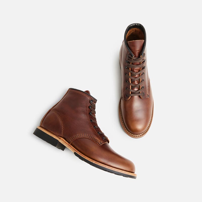 美品Red Wingレットウィッグ 黒いレザー ハイカット ワークブーツ RED WING SHOES レッドウィング MODERN STYLE NO.9422 Beckman