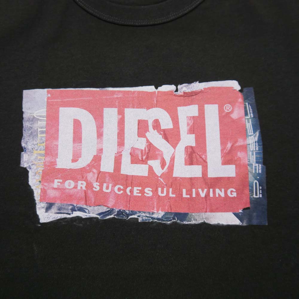 DIESEL グラフィックプリント Tシャツ　XL unique-jean_a15379