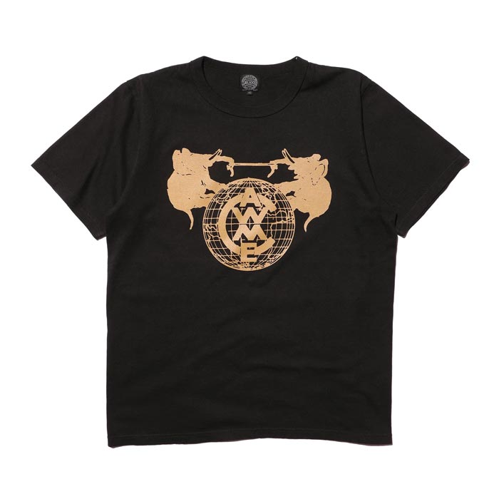 JELADO ジェラード AB81228 Cawme Tee ブラック メンズ 半袖 プリント Tシャツ 2023年春夏 | JELADO | 01