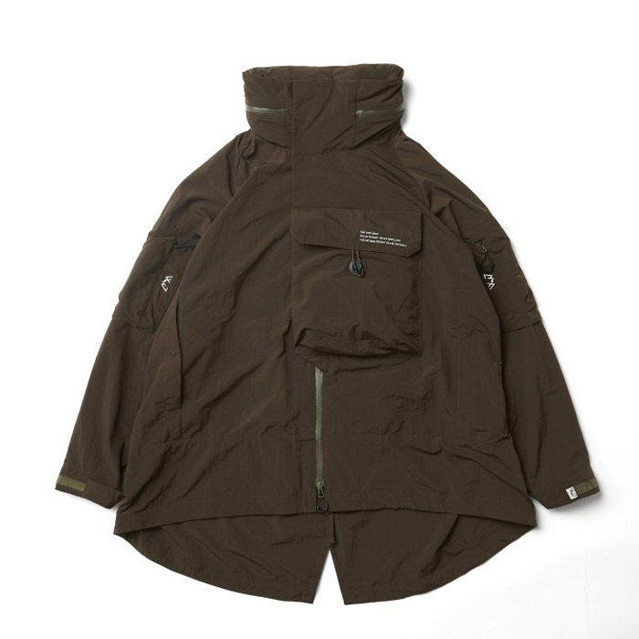 COMFY OUTDOOR GARMENT コムフィーアウトドアガーメント CMF2301-J11C CMF OVER PONCHO オーバーポンチョ メンズ アウター 2023年春夏 送料無料