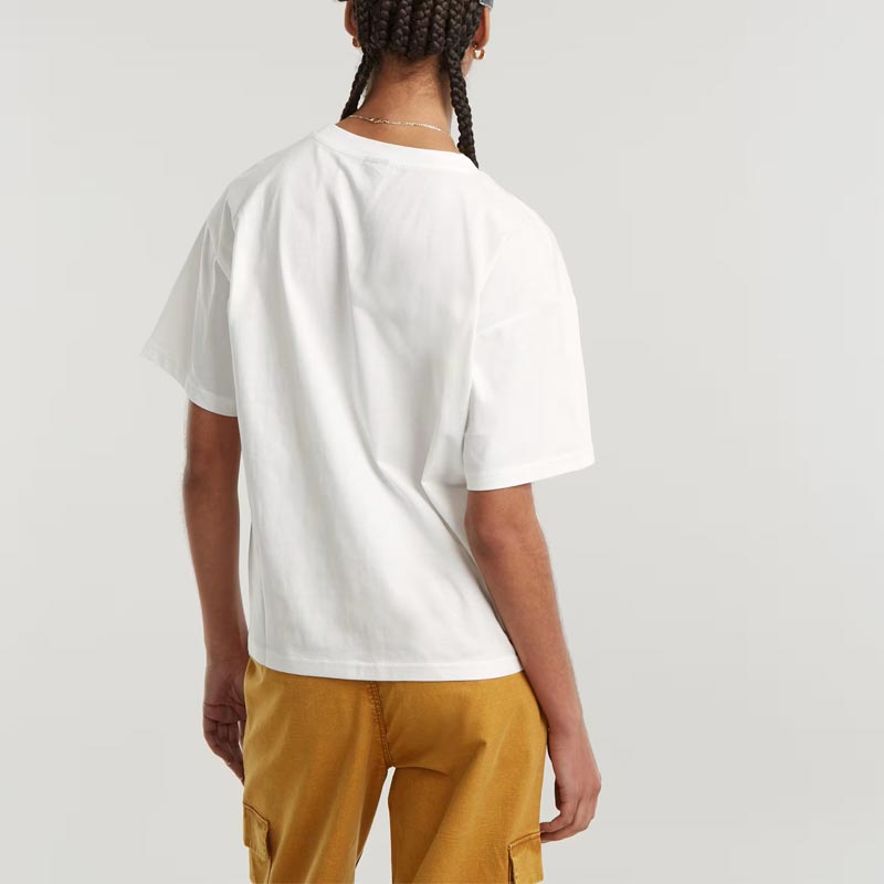 G-STAR RAW ジースターロウ D26066-C565-H264 Sprayed Letters Top ホワイト系 レディース 半袖 プリント Tシャツ 2025年春夏 G-STAR RAW ジースターロウ D26066-C565-H264 Sprayed Letters