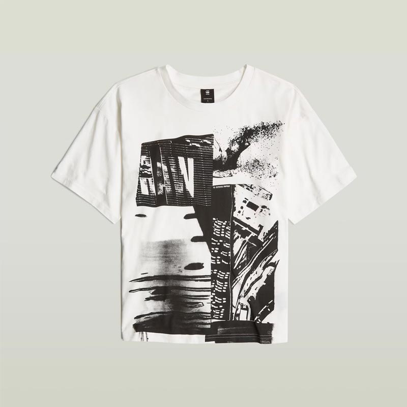 【セール 30％OFF】G-STAR ジースター 半袖tシャツ tシャツ ロゴ ボーダー トップス レディース lady's gstar 国内正規品 インポート ブランド D22744-D274 ジースター(G-STAR) レディースTシャツ・カットソー | 通販