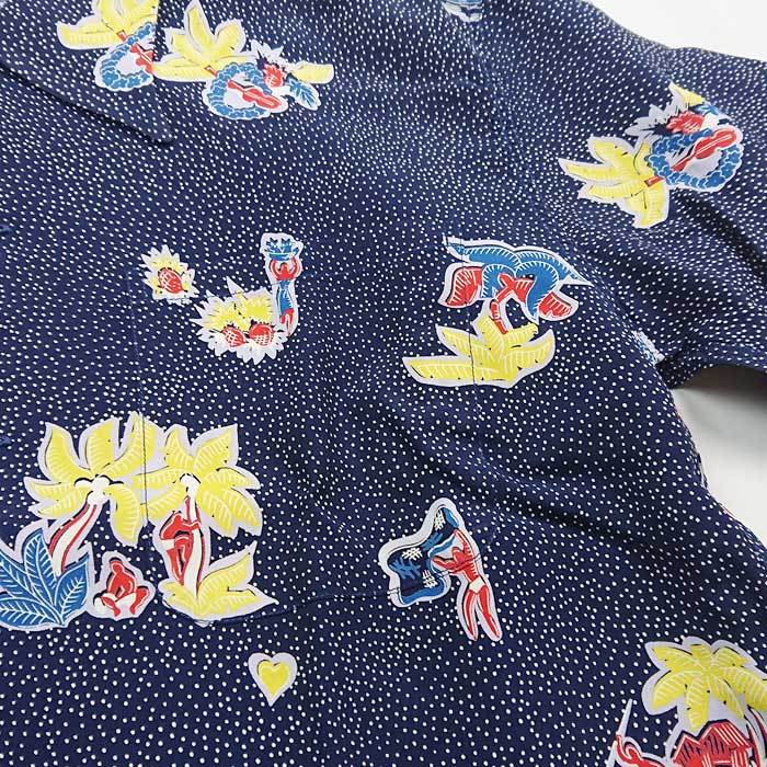 サンサーフ SUN SURF デュークカハナモク 半袖 アロハシャツ DUKE'S POLKA-DOTS  Duke Kahanamoku Special Edition DK38677 SUN SURF SunSurf サンサーフ Lot No.DK38677 DUKE KAHANAMOKU SPECIAL