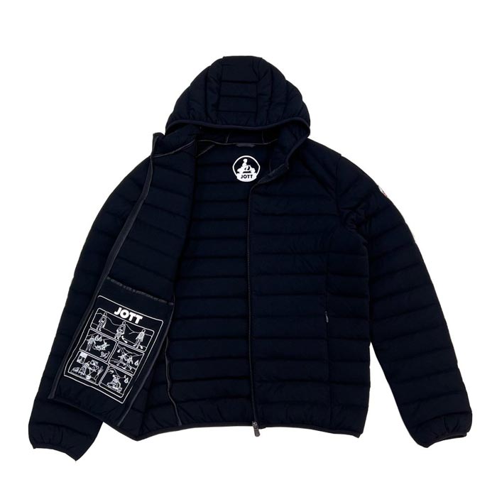 JOTT（ジョット） FW22MDOW19 MEN'S JACKET NICO J999 ブラック メンズ