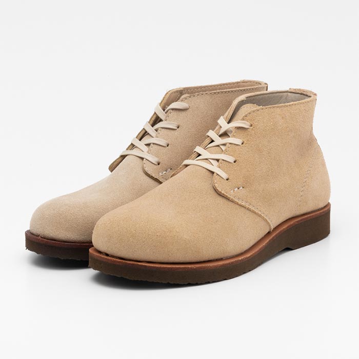 Moonstar GEN ブーツ　ムーンスター　ポストマン　プレーントゥ MoonStar（ムーンスター） SYNERGY CRAFTS GEN SUEDE ベージュ メンズ
