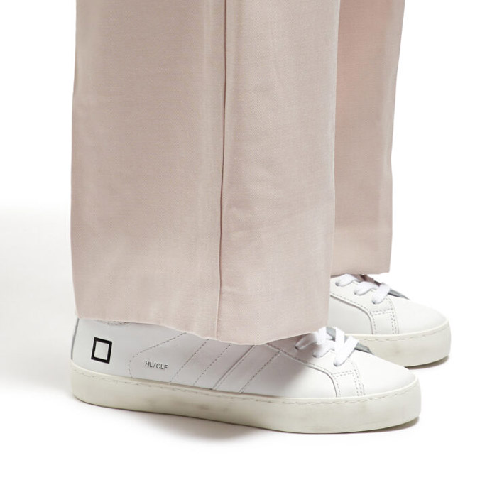 D.A.T.E. デイト HL-CA-WH HILL LOW CALF WHITE ローカットスニーカー 