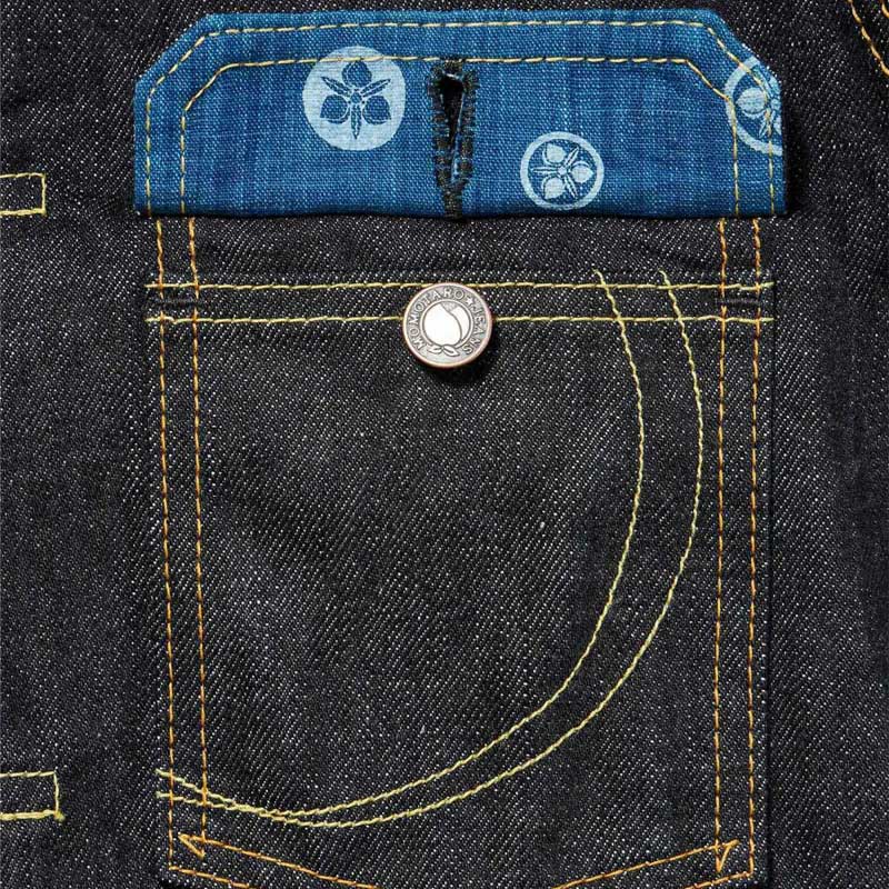 桃太郎JEANS　ジャケット　銅丹 桃太郎ジーンズ（MOMOTARO JEANS） MJ2103 銅丹特濃インディゴブルー