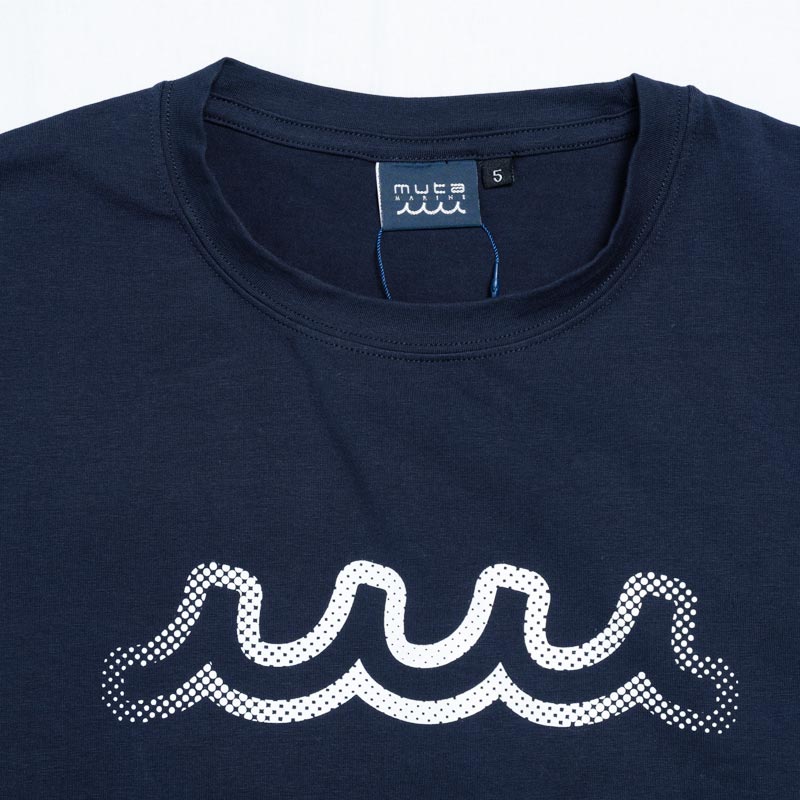 ムータマリン新品Tシャツ muta（ムータ） muta MARINE ムータマリン MMKW-434609 HALFTONE WAVE