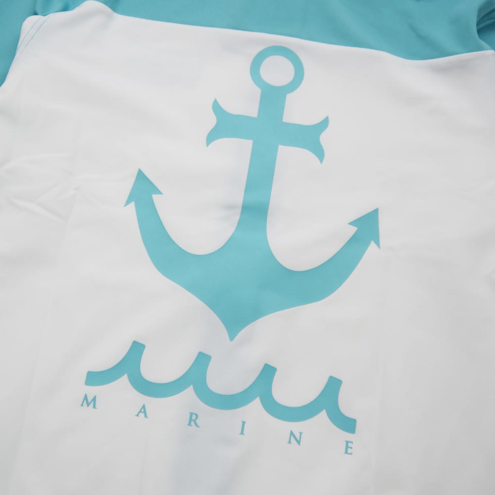 muta marine ムータマリン　ロゴ トレーナー MUTA MARINE ムータマリン 袖刺繍 スウェット グレー Sサイズ
