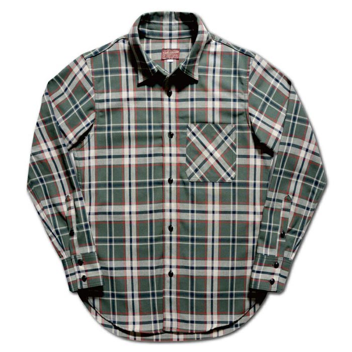 DELUXEWARE デラックスウエア MV-11 TARTAN GRN GREEN.TARTAN ...