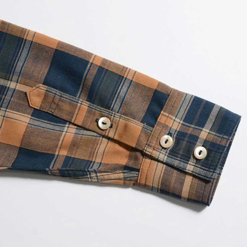 DELUXEWARE（デラックスウエア） MV-15 ORANGE NAVY CHECK オレンジ