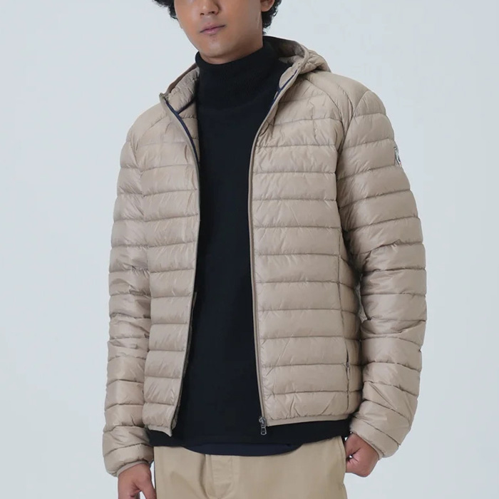 JOTT ジョット P000MDOW01-1 JOTT MENS JACKET NICO | J804 BEIGE ベーシックライトダウン ダウンジャケット ベージュ メンズ 2023年秋冬 送料無料｜unique-jean｜02