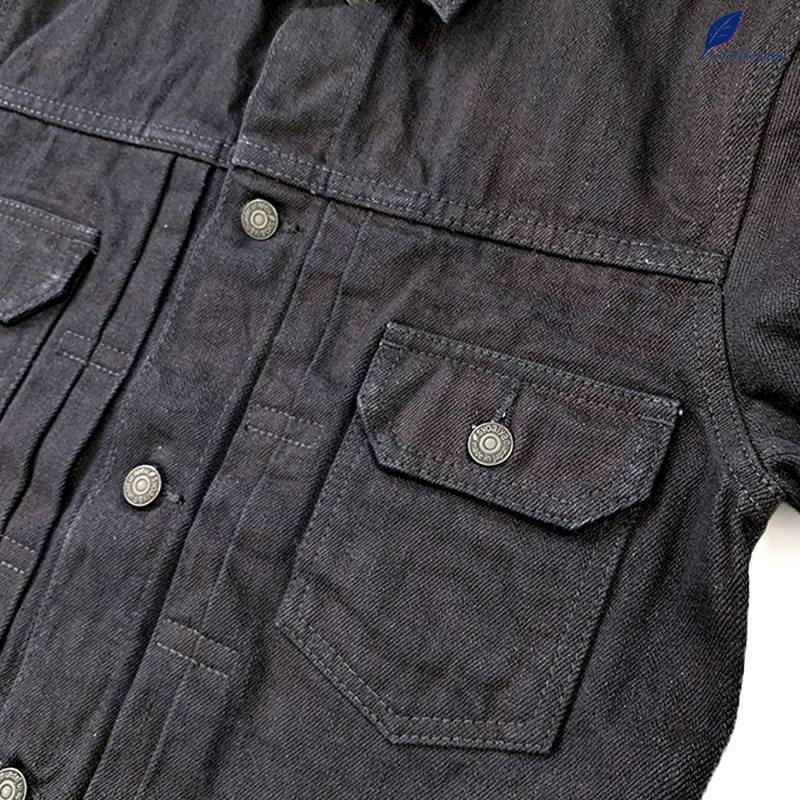 18oz. Indigo + Black Type 2 Jacket Gジャン デニムジャケット pure