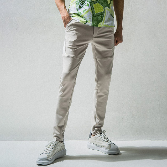 リサウンドクロージング グレー カーゴパンツ サイズ3 RESOUND CLOTHING リサウンドクロージング DAVID NYLON CARGO