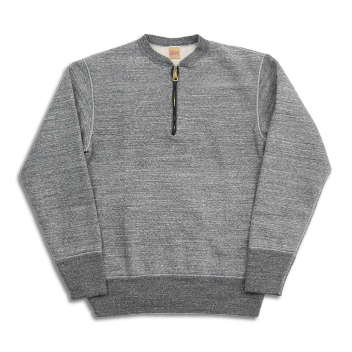 DELUXEWARE デラックスウエア S105-00 6.5inch HALF-ZIP PLAIN...