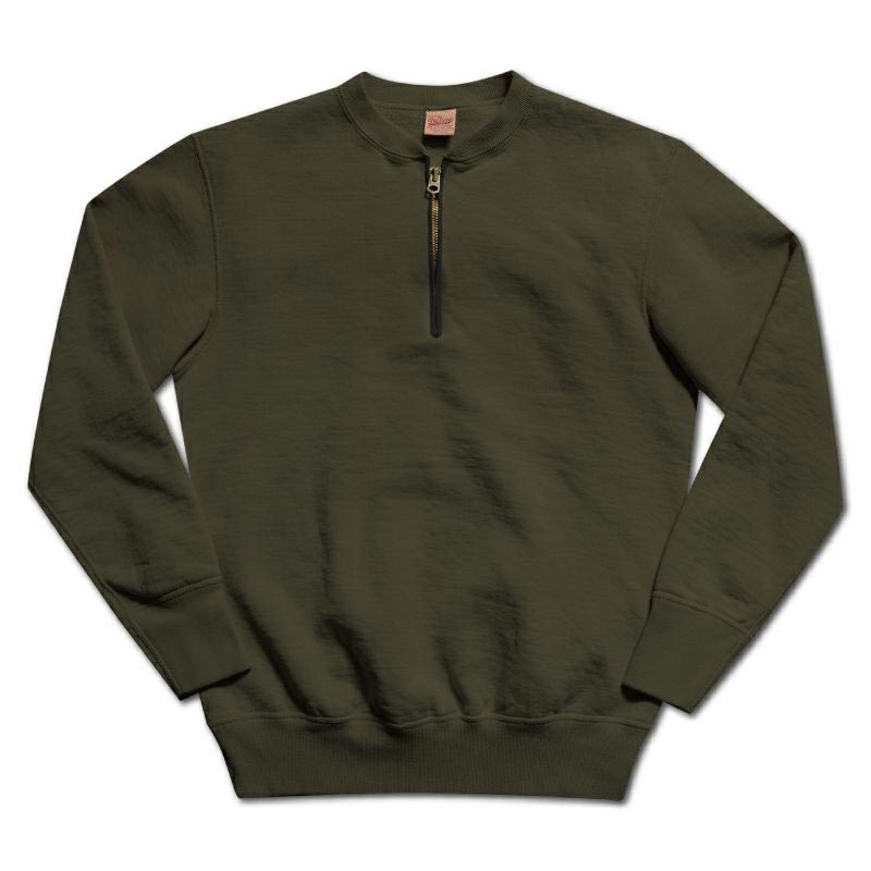 DELUXEWARE（デラックスウエア） S105-00 HALF ZIP SWEAT メンズ
