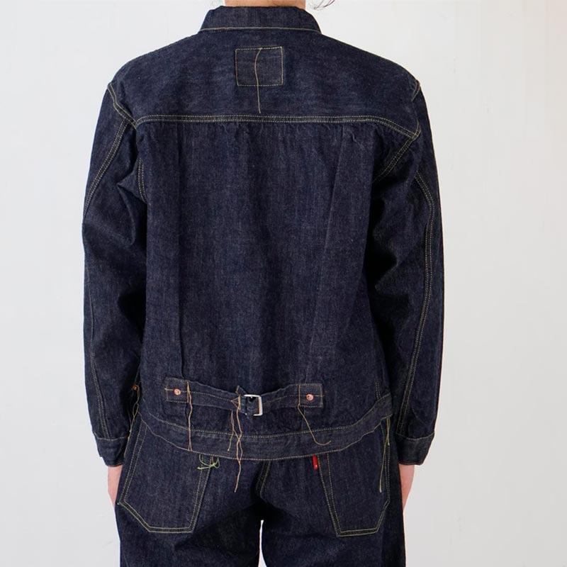 FULL COUNT フルカウントS2107-24 大戦デニムジャケット 40 フルカウント S2107-24 WW2 MODEL BROWN COTTON DENIM JACKET