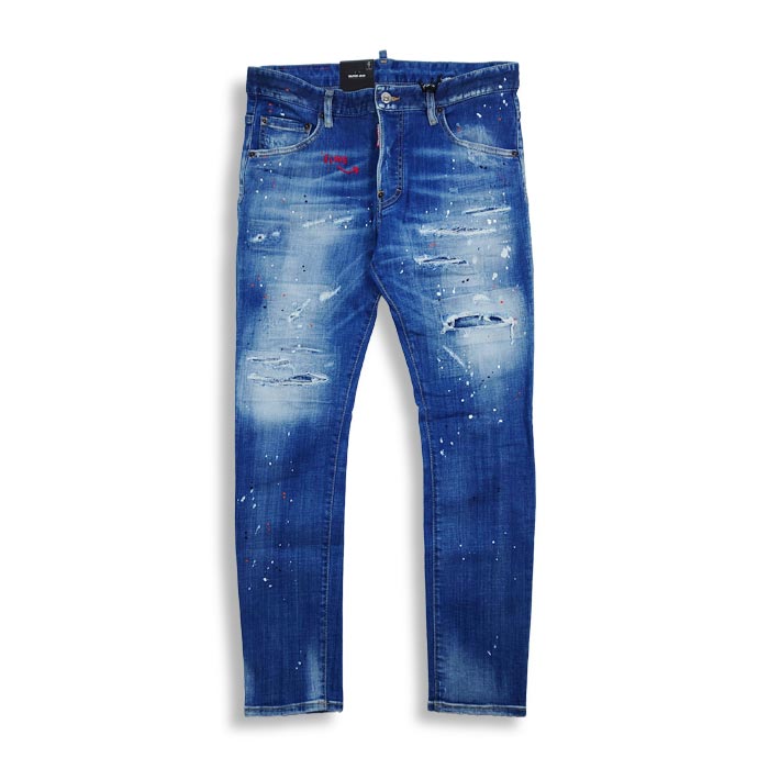 DSQUARED2 ディースクエアード S71LB1029 Medium Breeze Wash Skater