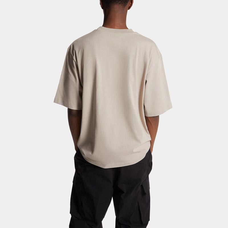 ディースクエアード メンズ 半袖サファリシャツ ベージュ サイズ46 DSQUARED2 ディースクエアード S74GD1412 Loose Fit DSQ2 T
