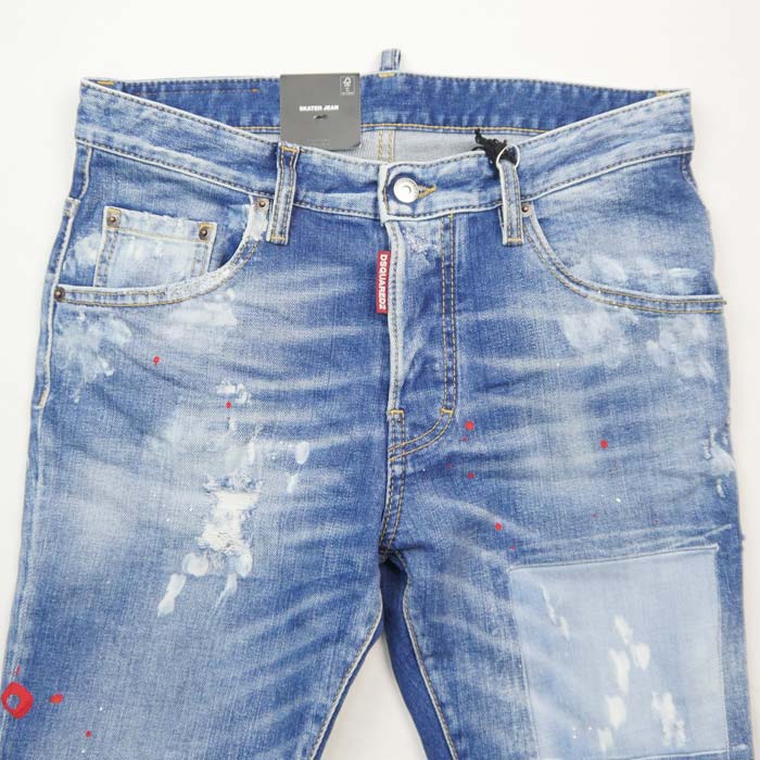 DSQUARED2 ディースクエアード S74LB1456 MEDIUM WORN OUT BOOTY