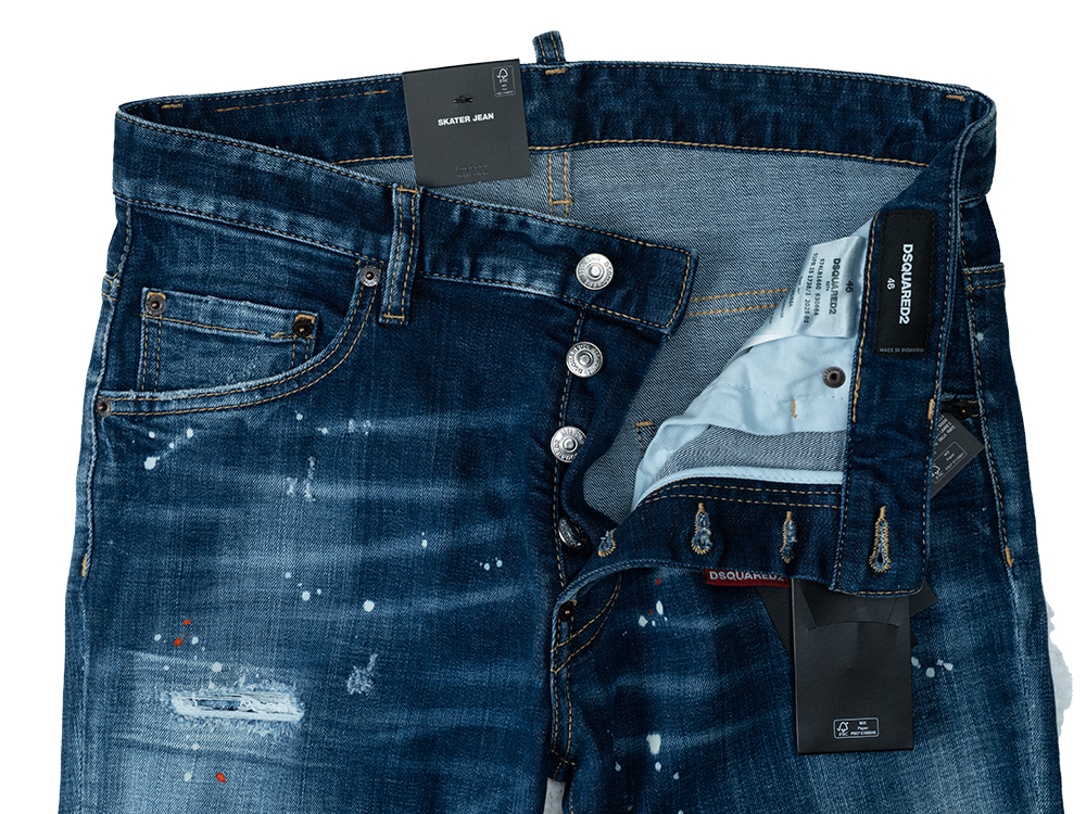 DSQUARED2（ディースクエアード） S74LB1456 MEDIUM WORN OUT BOOTY