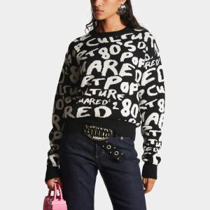 DSQUARED2 ディースクエアード S75HA1246 D2 Pop 80&apos;s Pullover...