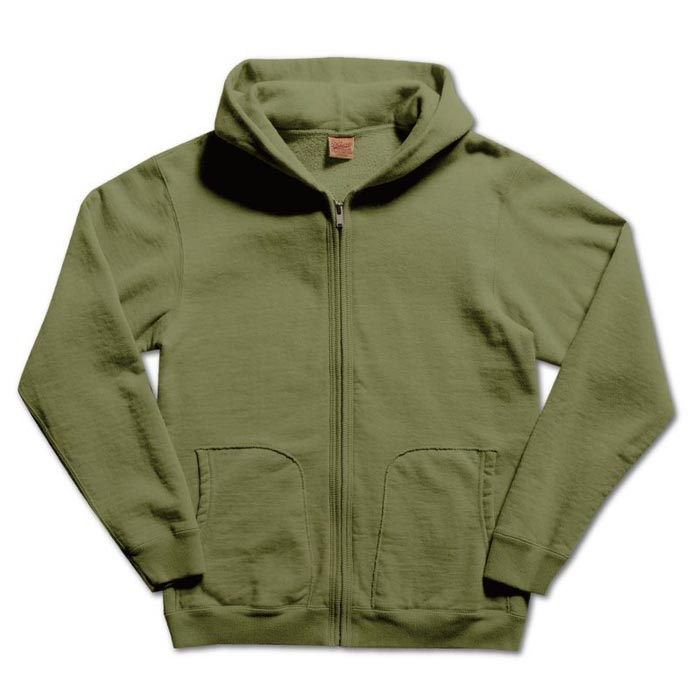 DELUXEWARE デラックスウエア SPZ-00 FULLZIP PARKA PLAIN 最高密...