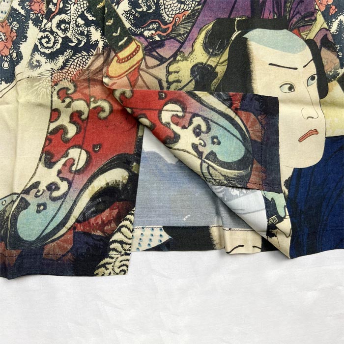 【美品】サンサーフ SS38927 三代目 歌川豊国 アロハシャツ L SUN SURF SunSurf サンサーフ Lot No. SS38927 × 三代目 歌川