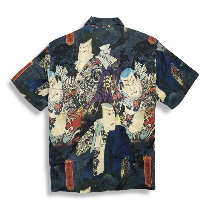 美品❗️完売品 サンサーフ SS38927 三代目 歌川豊国 アロハシャツ M SUN SURF SunSurf サンサーフ Lot No. SS38927 × 三代目 歌川豊国