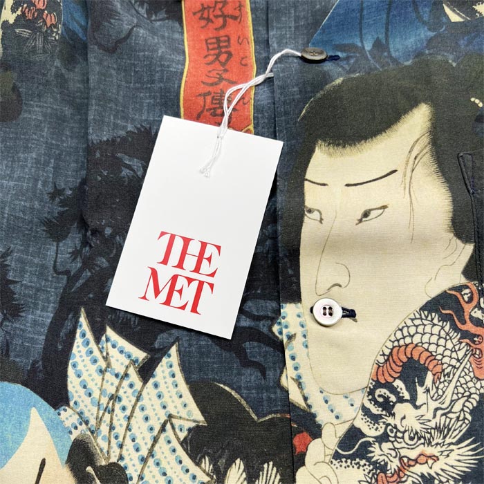 【美品】サンサーフ SS38927 三代目 歌川豊国 アロハシャツ L SUN SURF SunSurf サンサーフ Lot No. SS38927 × 三代目 歌川