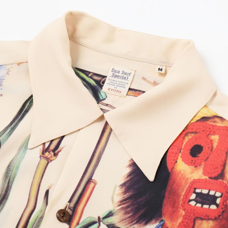 e*r様 25SS アロハシャツ SUN SURF “BATTLE MASK” SUN SURF(サンサーフ) アロハシャツ SUN SURF SPECIAL EDITION
