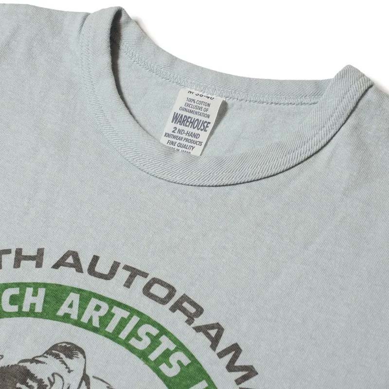 WAREHOUSE（ウエアハウス） WHTS-25SS008 Lot 4064 CLUTCH ARTISTS