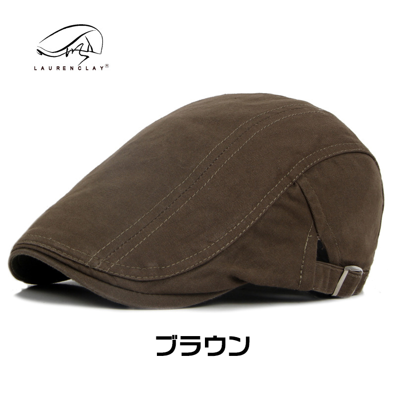 帽子 メンズ ハンチング ハット 綿 ハンチング帽 シンプル ハンチングキャップ 無地 キャスケット ファッション小物｜unique-mall｜08