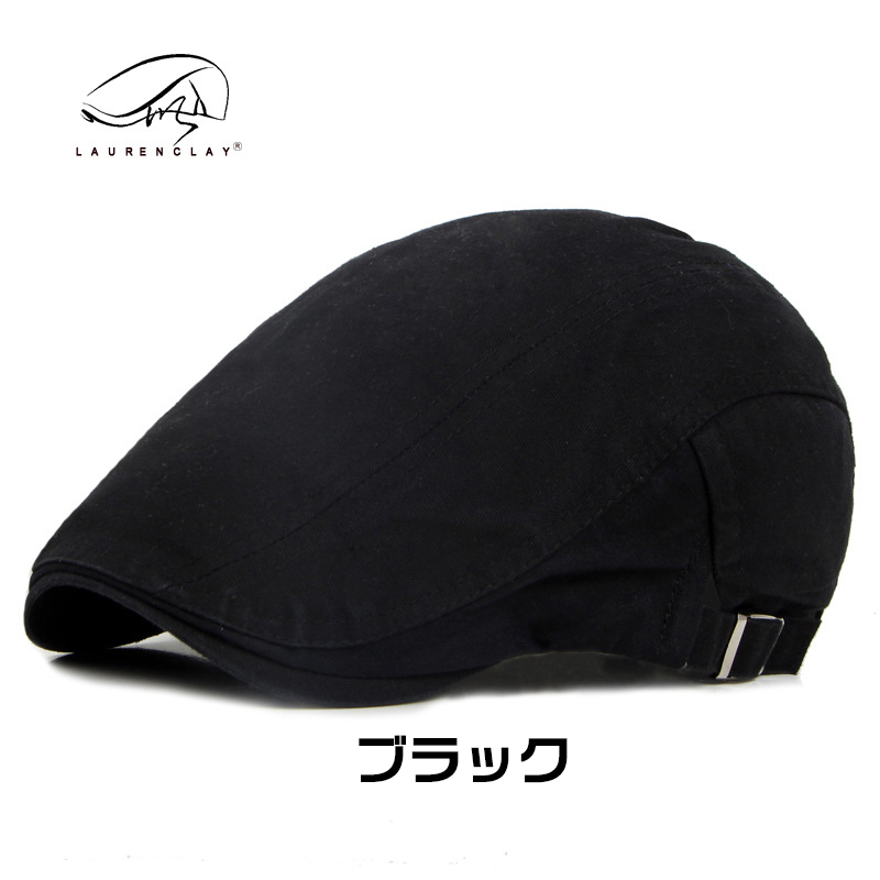 帽子 メンズ ハンチング ハット 綿 ハンチング帽 シンプル ハンチングキャップ 無地 キャスケット ファッション小物｜unique-mall｜02
