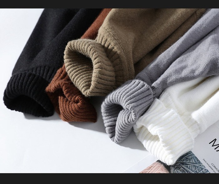 ニットセーター メンズ 裏起毛 ニット セーター タートルネック 厚手 防寒 保温 プルオーバー 暖かい 長袖 無地 ハイネック |  | 14