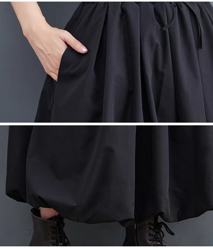 【✨新品✨】cen.◎ロングバルーンスカート サイズS 24ss　ブラック STV0124S0010_pz_a001.jpg