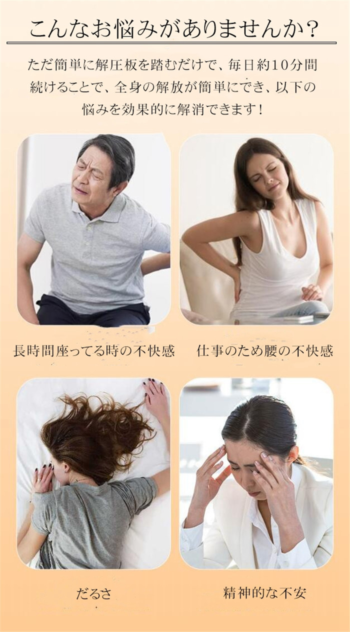 足ツボマット 足ツボ押し マッサージマット 足...の詳細画像1