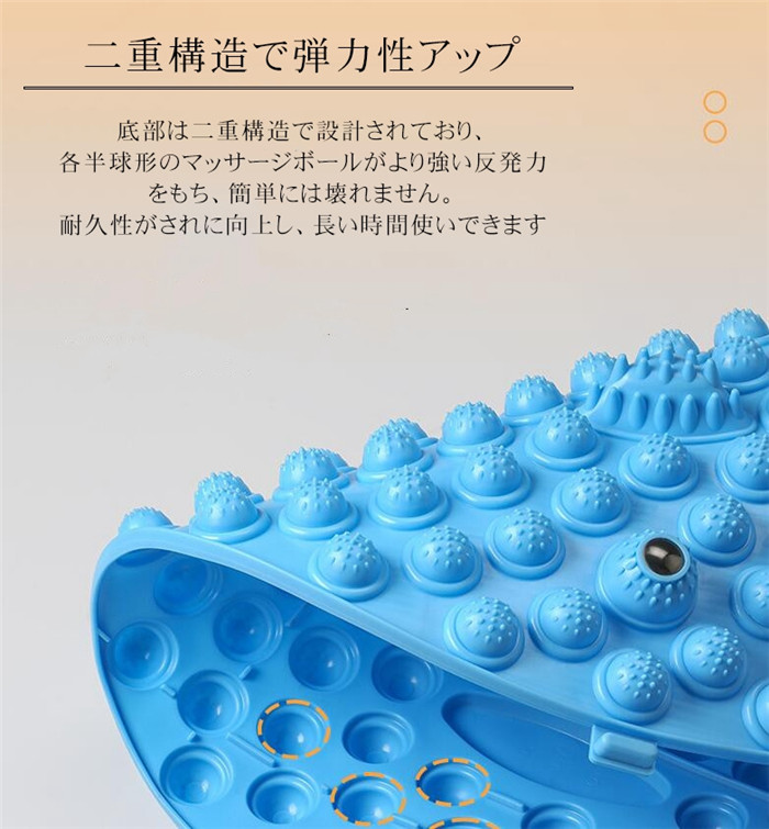 足ツボマット 足ツボ押し マッサージマット 足...の詳細画像4