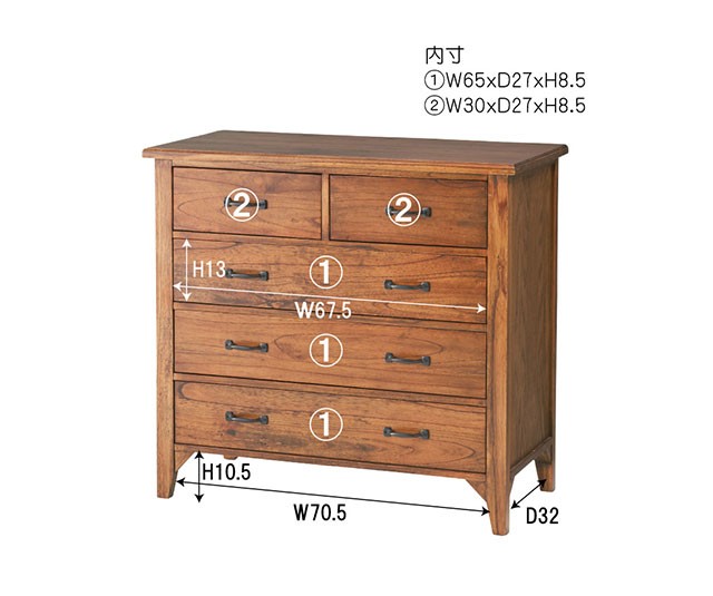 木製 チェスト 送料無料 家具 レトロ アンティーク ビンテージ