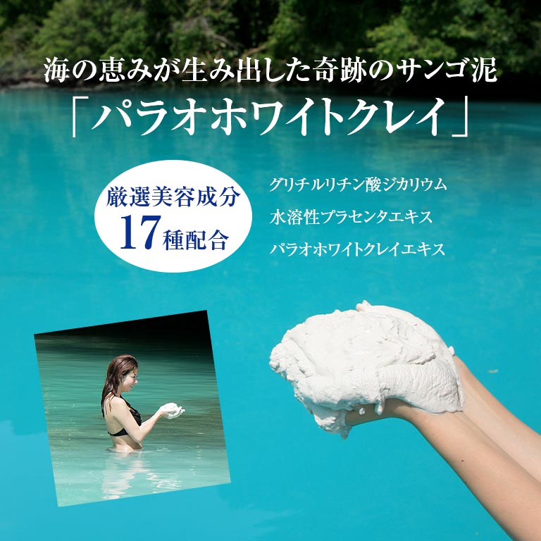 モイストクレイパック MOIST CLAY PAC PALAU WHITE 医薬部外品 パラオ