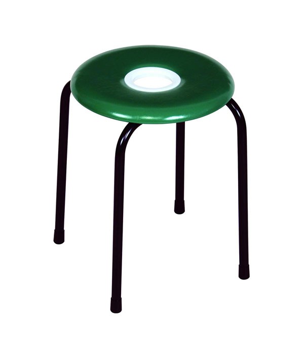 丸椅子 パイプ 日本製 ドーナツ椅子 パイプ椅子 スツール 椅子 イス オフィス用 チェア スタッキングスツール シンプル 飲食店 屋台｜unit-f｜02