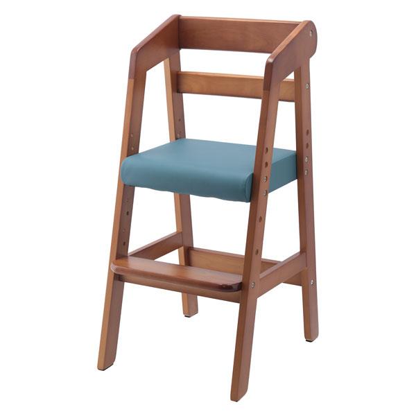 ベビーチェア ハイチェア 木製 座面高調節機能付き キッズチェア ダイニング 子供椅子 椅子 チェア 子供用　｜unit-f｜02