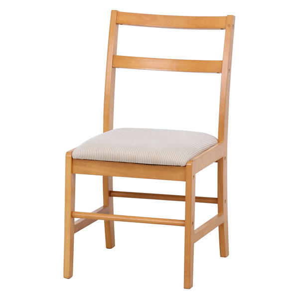 ダイニングチェア 一人用 安い イス チェア 食堂椅子 木製 おしゃれ ブラウン ベージュ 木製椅子 学習 勉強｜unit-f｜02
