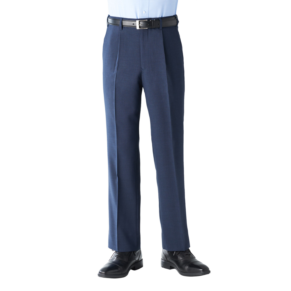 スラックス 大きいサイズ メンズ ワンタック ウエストマジック(R) 裾