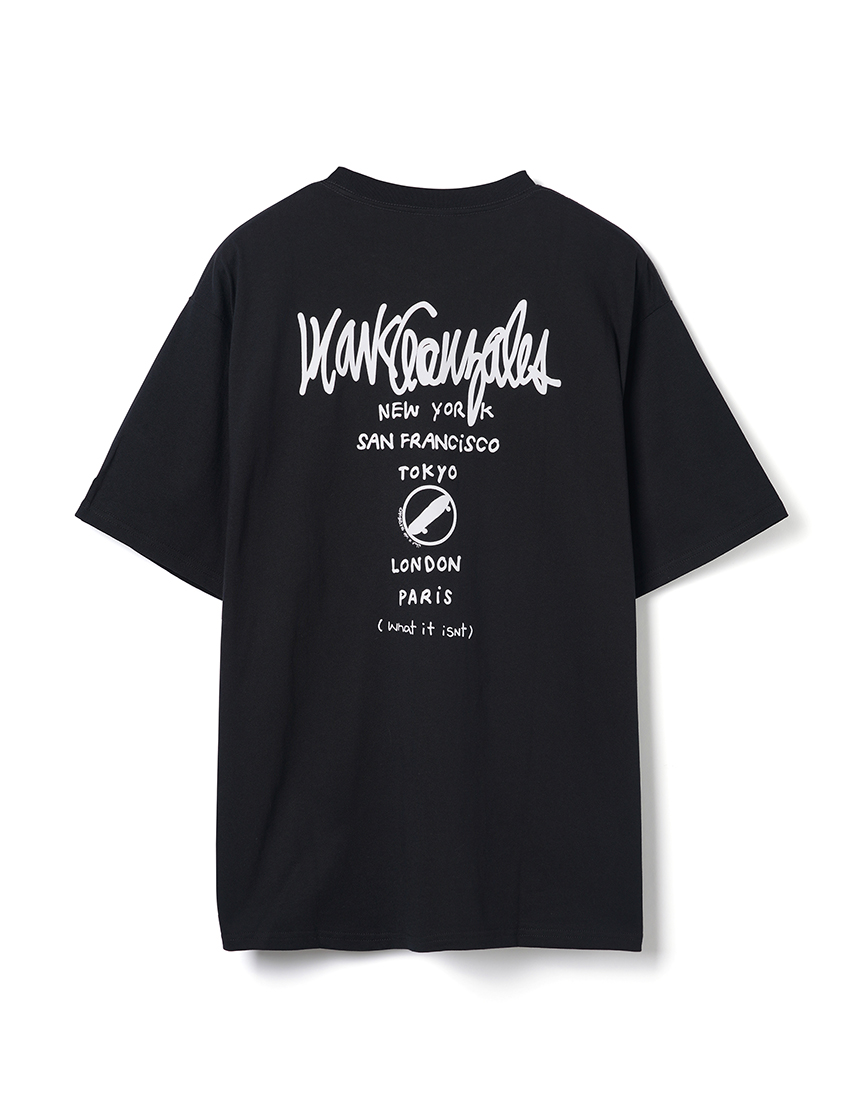 マークゴンザレス (What it isNt) Tシャツ メンズ レディース スケボーアイコン リラ...