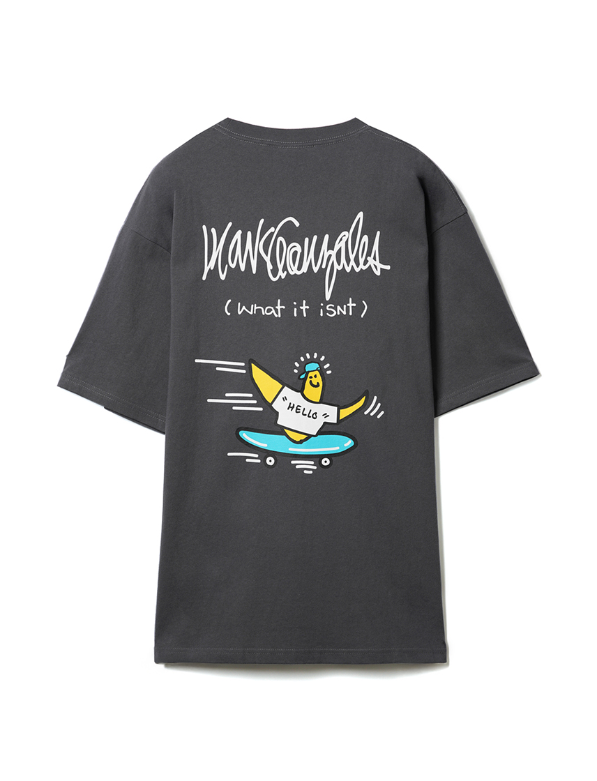BEAMS (BEAMS) Loose Mercerized T-shirt (T-shirts, cut and