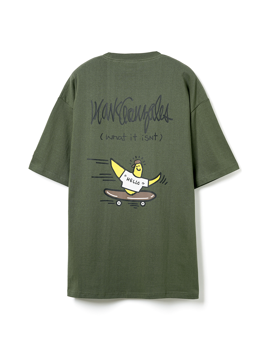 マークゴンザレス (What it isNt) Tシャツ メンズ レディース スケボーエンジェル リ...