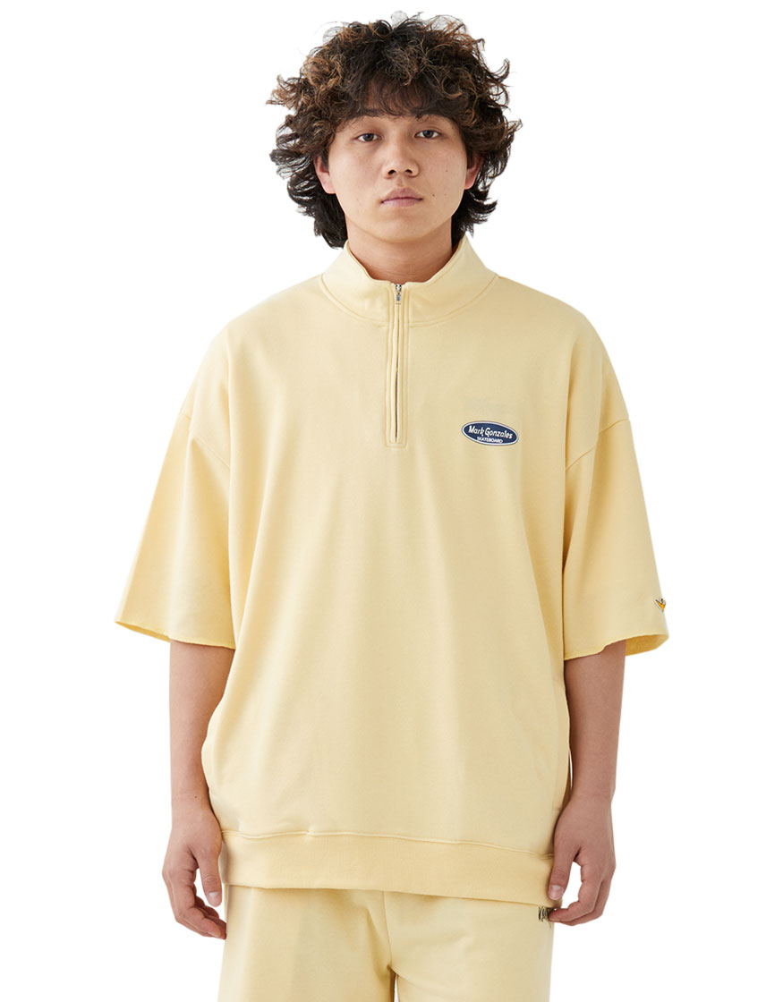 マークゴンザレス (What it isNt) BIGTシャツ メンズ レディース ミニ裏毛 ハーフZIP 公式 ART BY MARK GONZALES SALE｜united-japan｜05