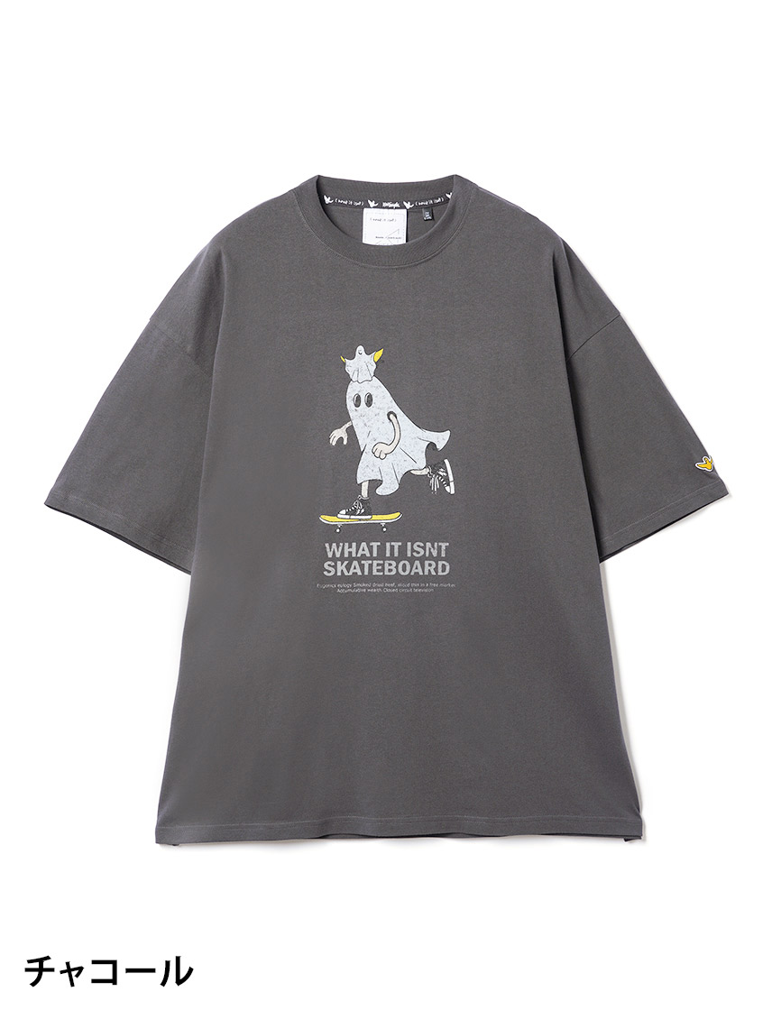 マークゴンザレス (What it isNt) BIGTシャツ メンズ レディース ゴーストライド ...